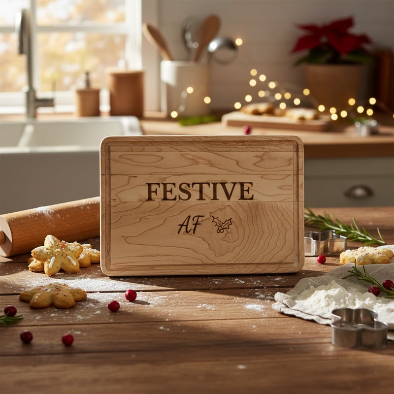 Engraved Wooden Chopping Board