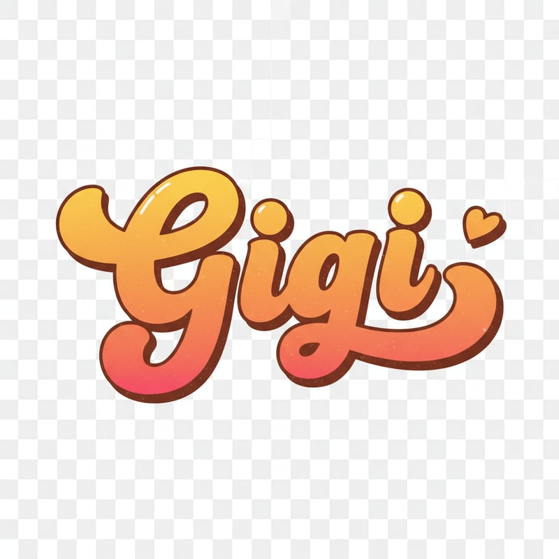 Retro 70s Handwritten Typography Design