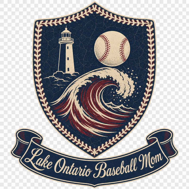 Lake Ontario Baseball Mom Crest
