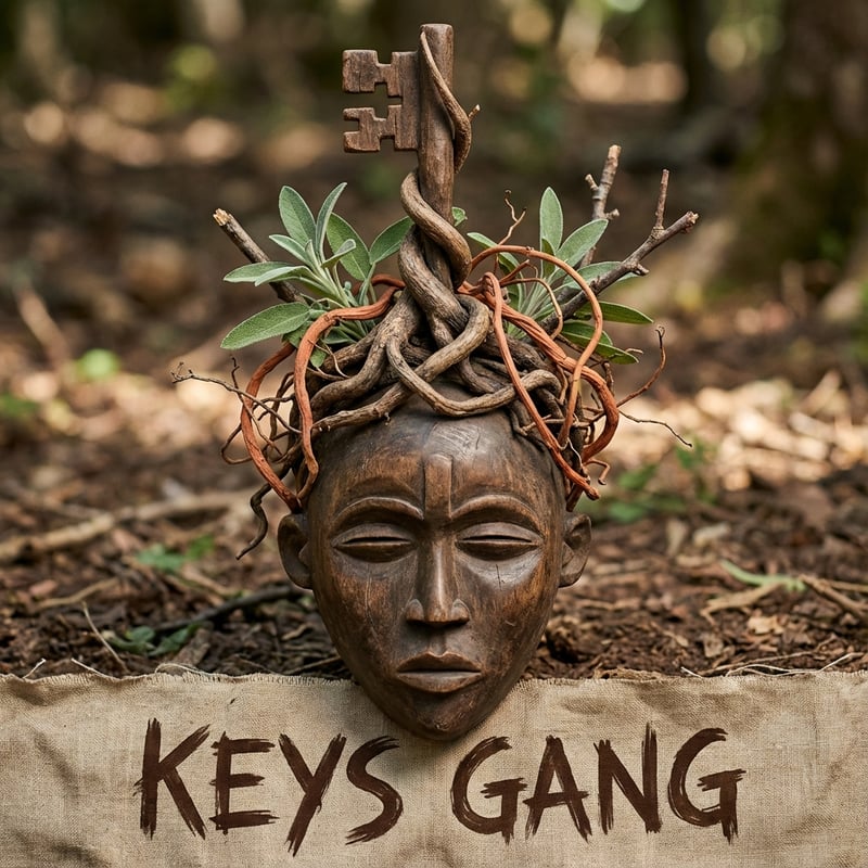 Healing Headpiece with Natural Growth