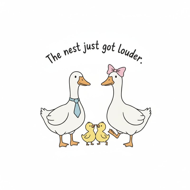 New Parents Goose Family Design