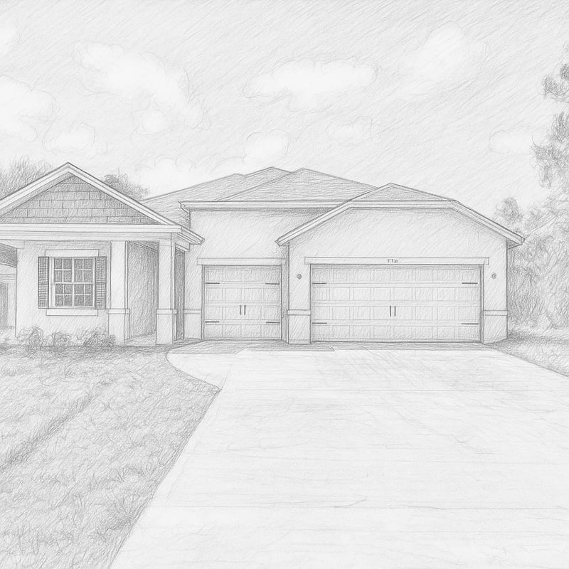 Pencil Sketch Design Reimagination