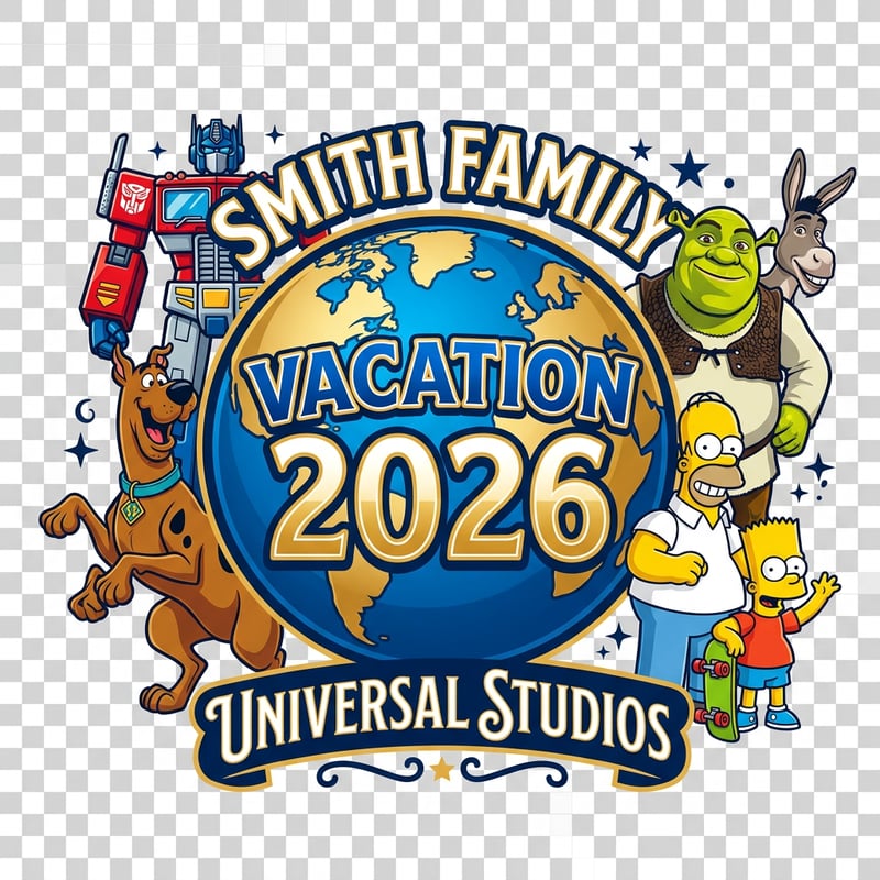Smith Family Vacation 2026 Logo