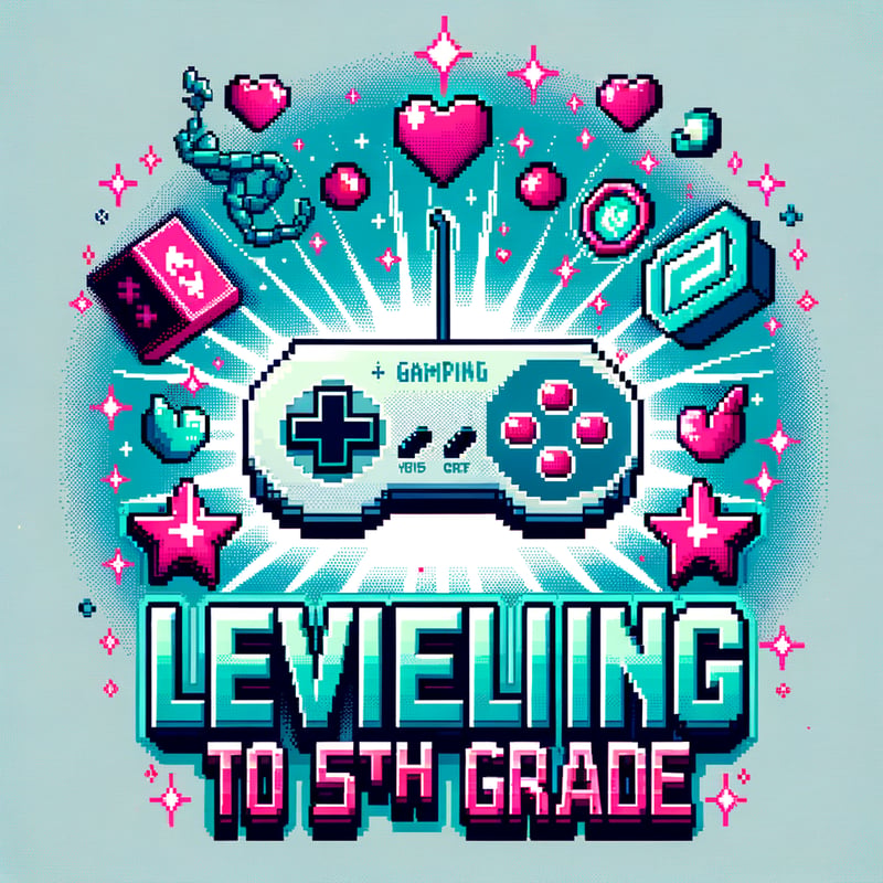 Retro Pixel Art Game Controller Design