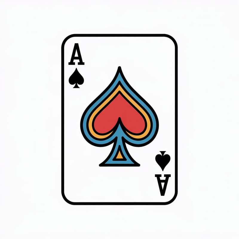 Vintage Playing Cards Illustration