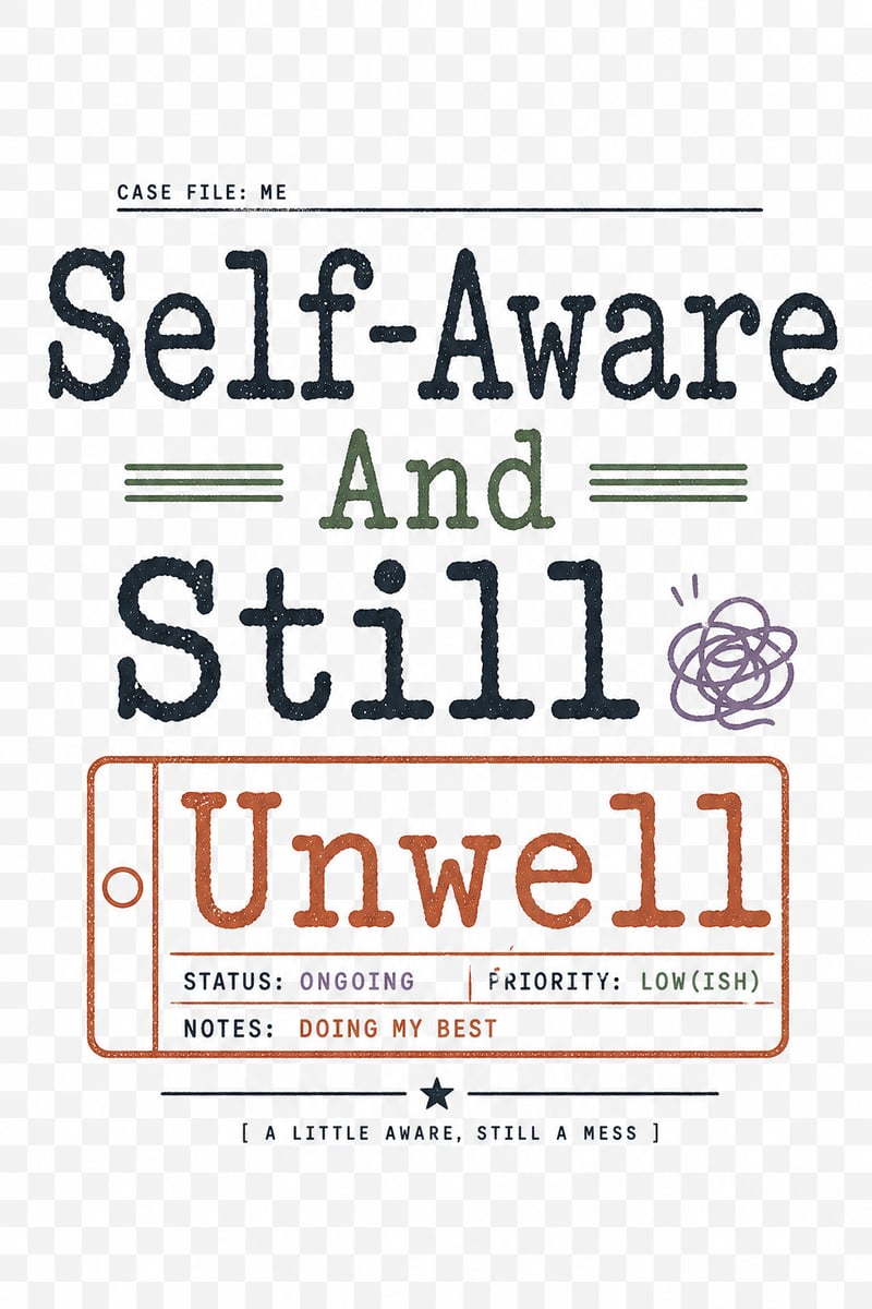 Self-Aware Light Shirt Vector Design