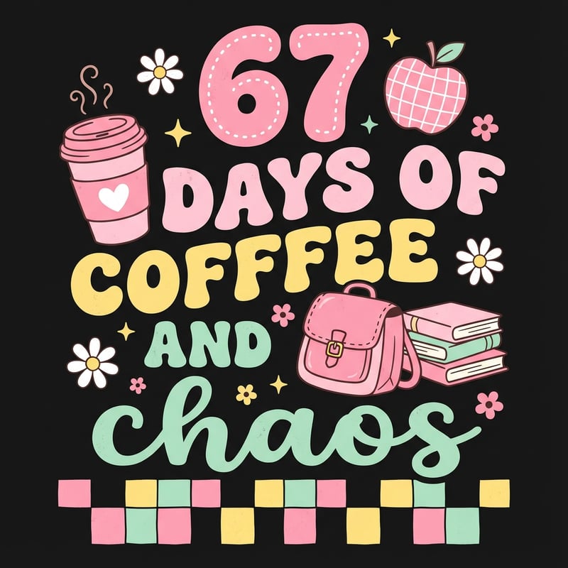 67 Days of Coffee and Chaos Art