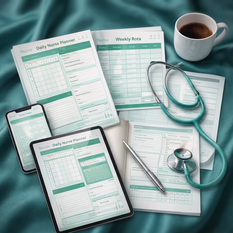 Hyper-Realistic Nurse Planner Design