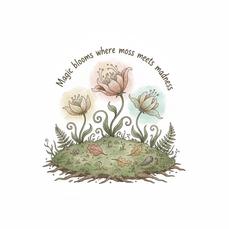 Whimsical Cottagecore Watercolor Art