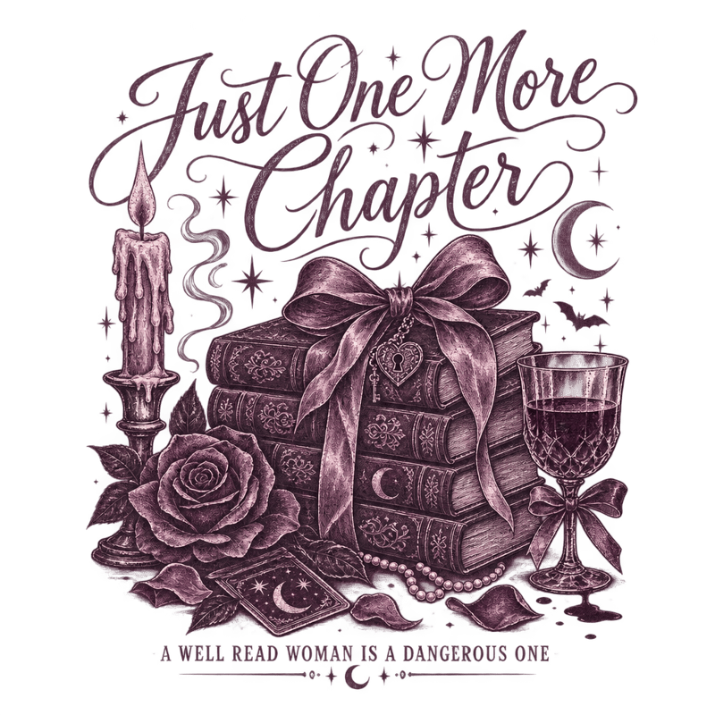 Violet Gothic Romance BookTok Tee