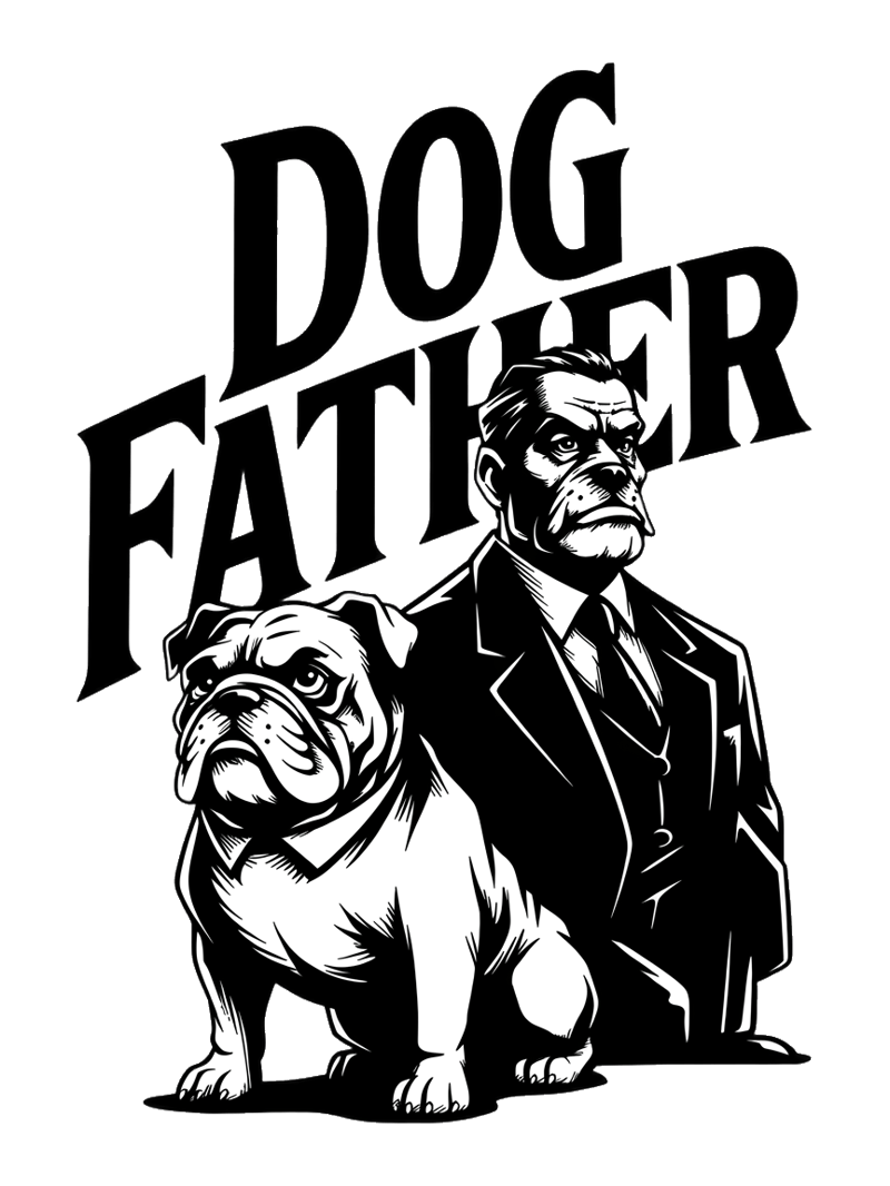 Dog Father Mafia T-Shirt Design