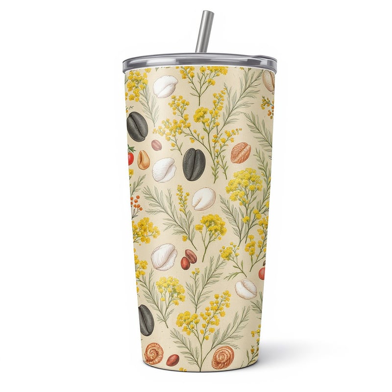 Florida Coastal Shells Tumbler Wrap
