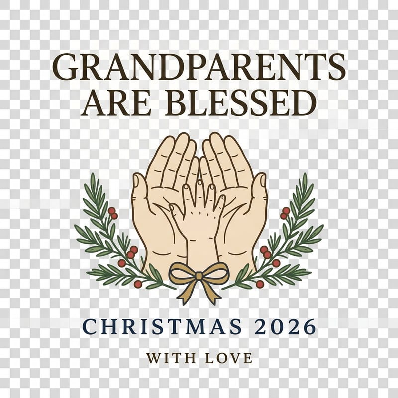 Grandparents Are Blessed Ornament