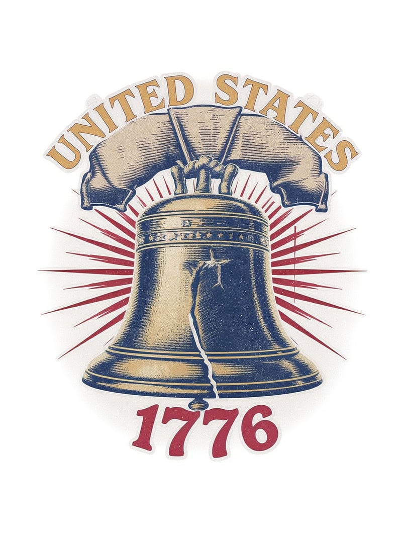 1970s Liberty Bell Bicentennial Design