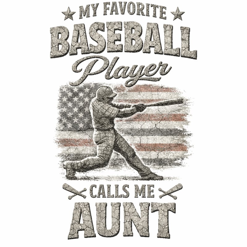 Distressed Stone Texture Baseball T-Shirt