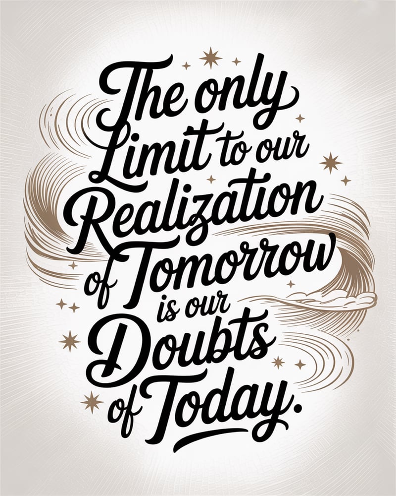 Inspirational Quote T-Shirt Design