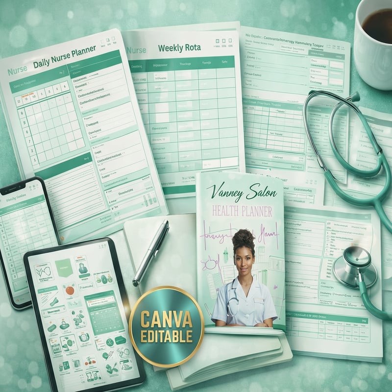 Hyper-Realistic Nurse Planner