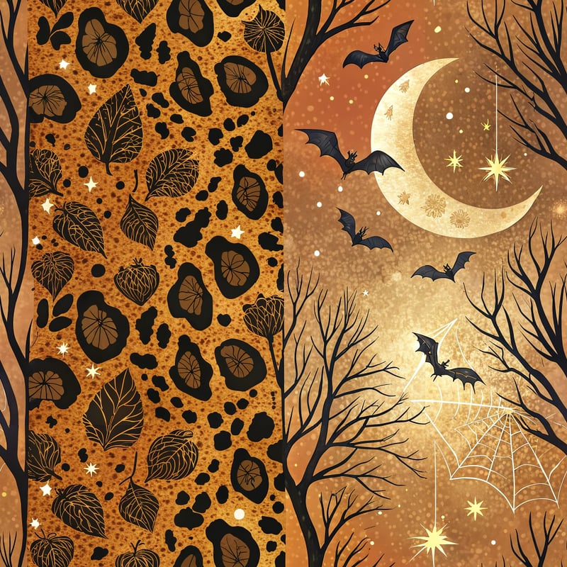 Spooky Night Seamless Pattern