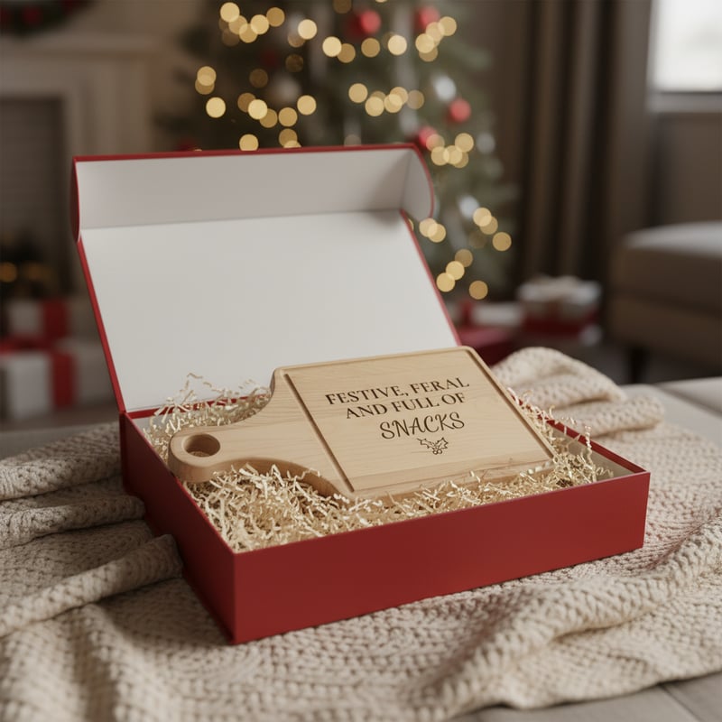 Engraved Wooden Chopping Board Gift