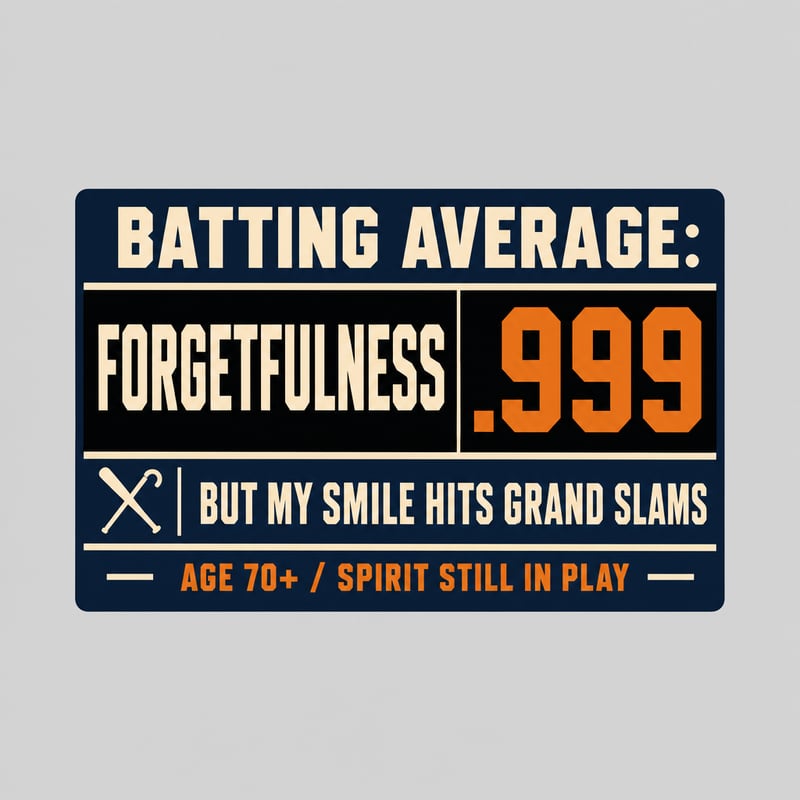 Retro Baseball Scoreboard T-Shirt Design