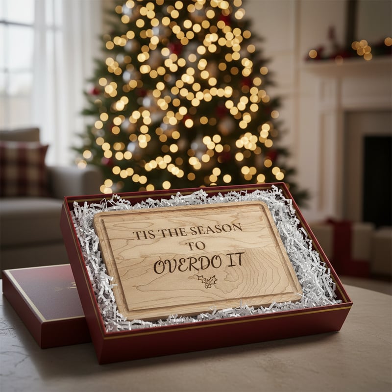 Engraved Wooden Chopping Board Gift