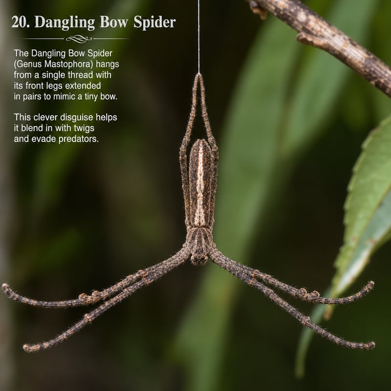 Dangling Bow Spider