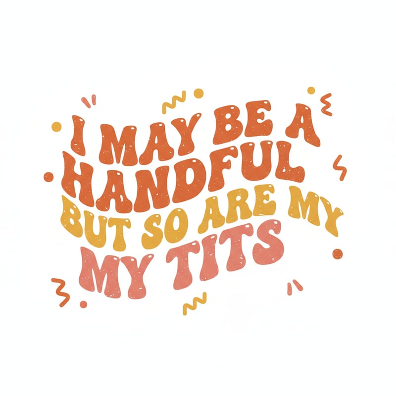 Retro 70s Wavy Bubble Font Design