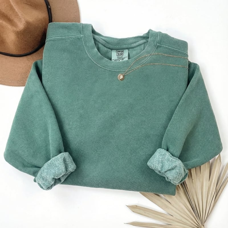 Longer Folded Sweatshirt Over Props