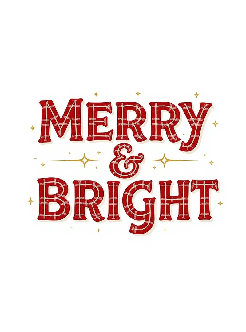 Minimal Retro Christmas Shirt Design