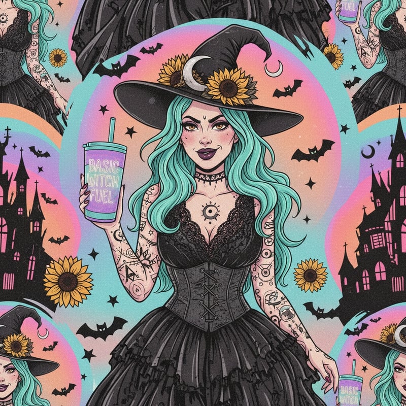 Witchy Woman Gothic Fantasy Art