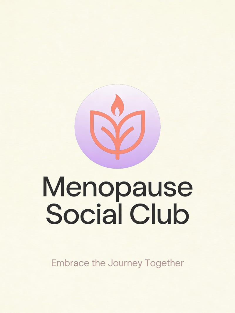 Menopause Social Club Logo Design