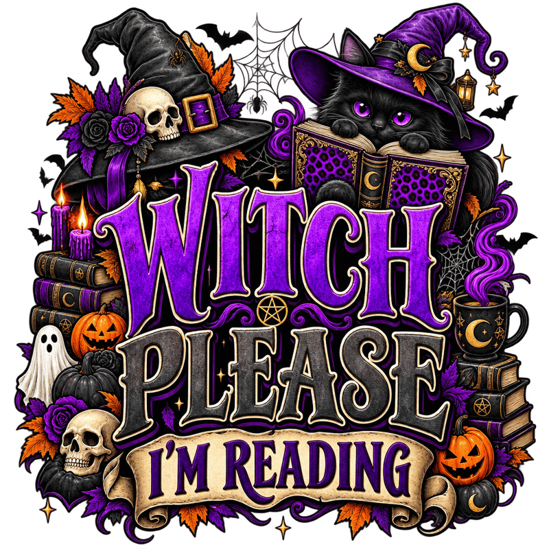 Witch Please I'm Reading Tee
