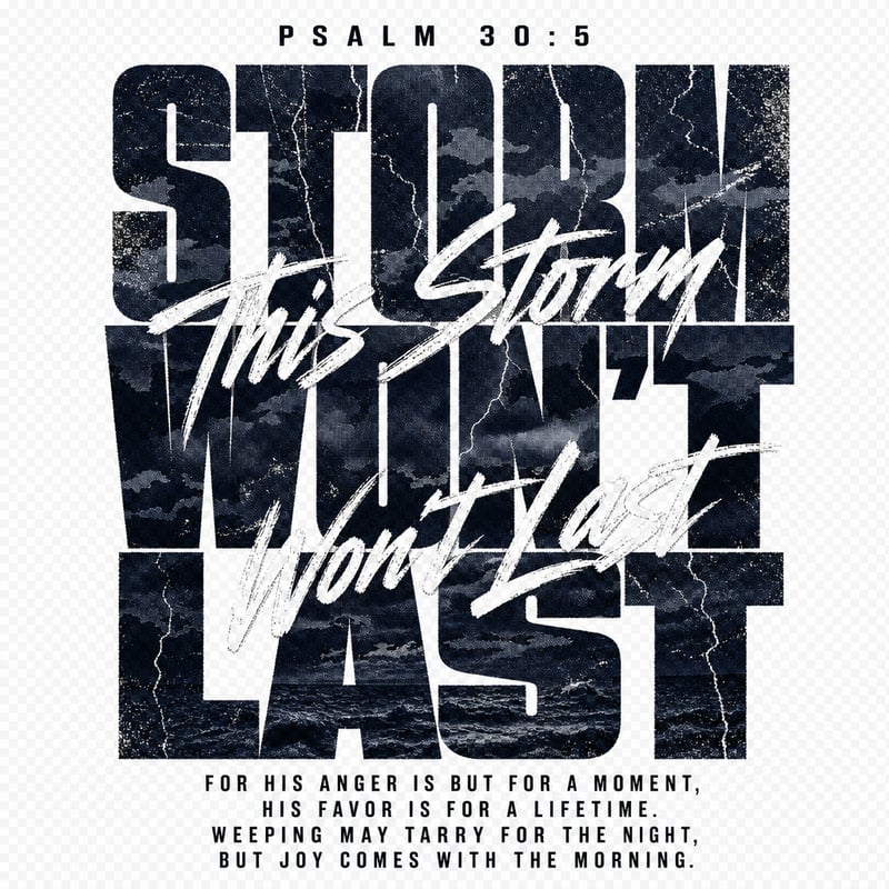 Storm Typography Streetwear Graphic