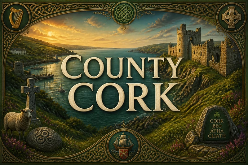 County Cork Heritage Illustration