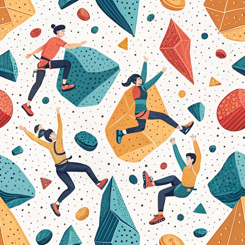 Indoor Climbing Gym Pattern Design