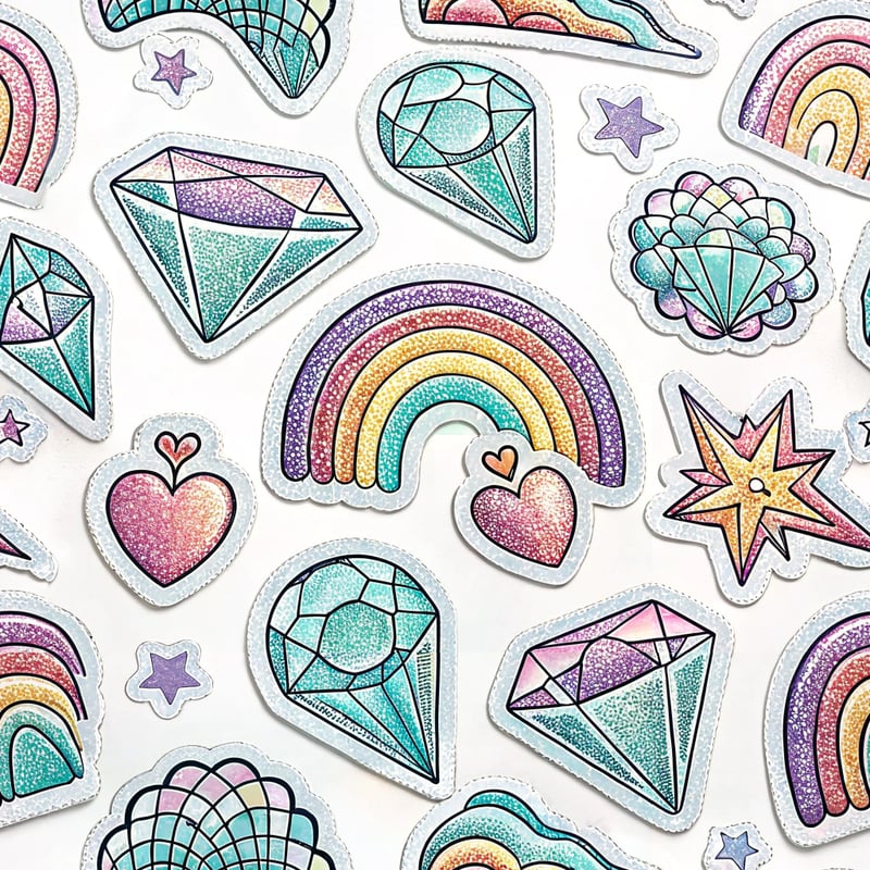 Holographic Reward Stickers