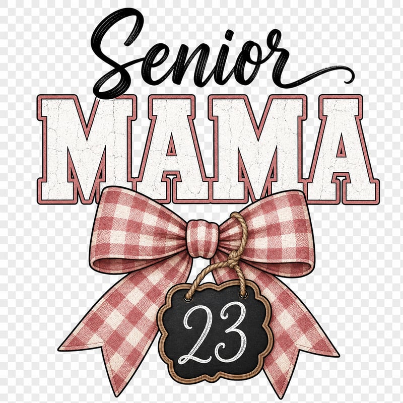 Senior Mama Vintage T-Shirt Design