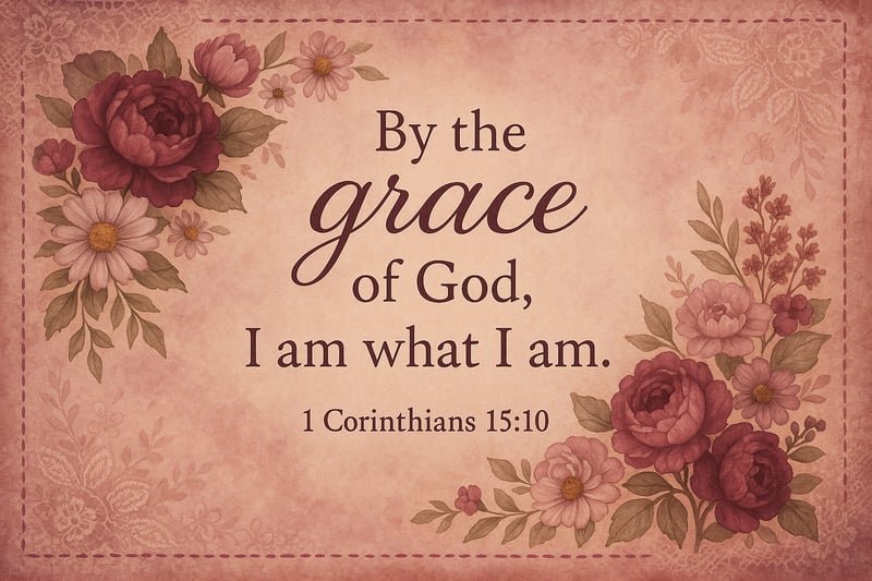 Vintage Christian Faith Illustration