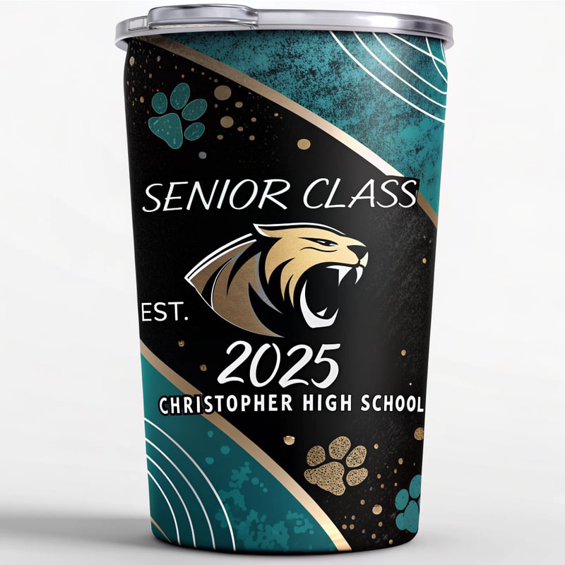 Senior Class of 2025 Tumbler Wrap Design