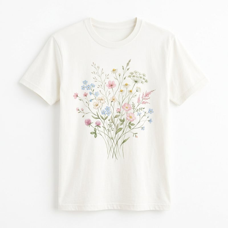 Delicate Meadow Flower Cluster