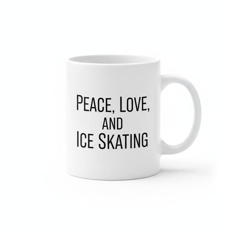 Minimalist Typography Mug Mockup