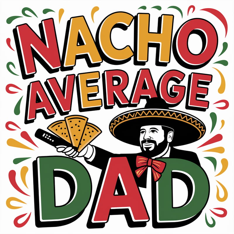 Nacho Average Dad Clipart
