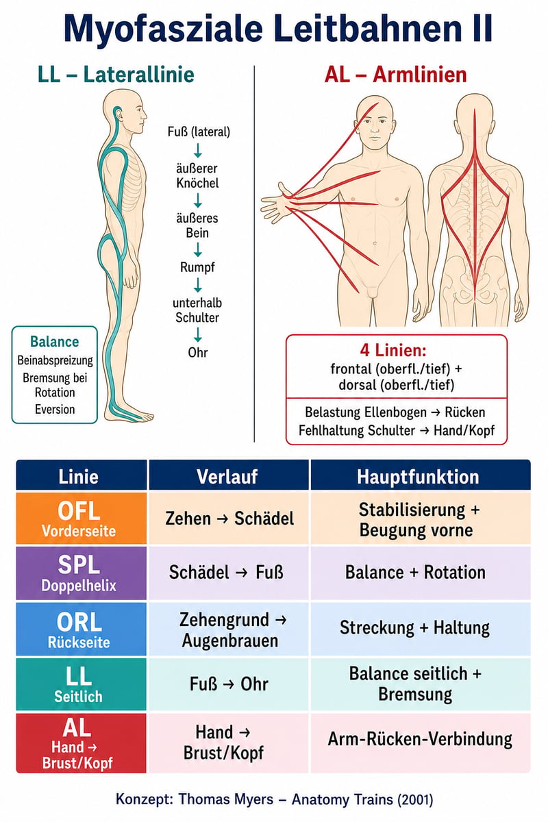 Myofascial Lines II Illustration