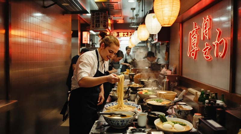 Tsukemen at Tokyo Ramen Shop