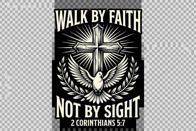 Bold Religious T-Shirt Design