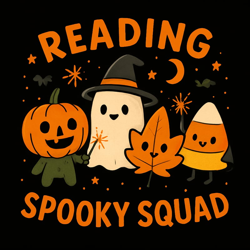 Halloween Reading Spooky Squad Shirt