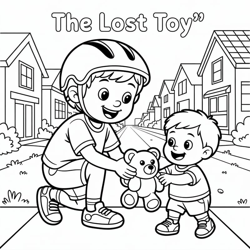 Noah Returns a Lost Teddy Bear