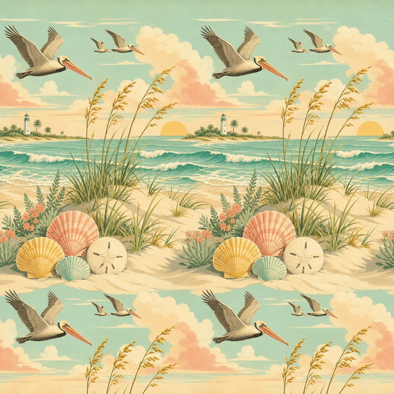 West Florida 1950s Tumbler Wrap