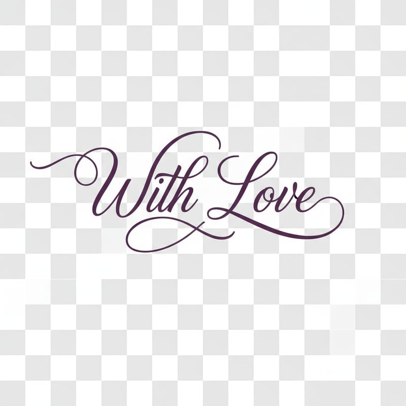 Elegant Luxury Calligraphy Typography