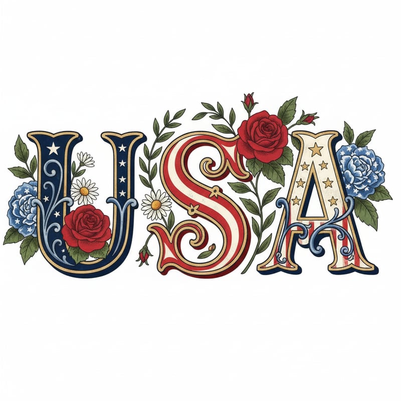 Seamless Patterns Inside Letters
